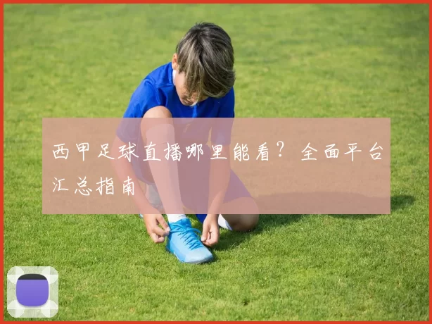 西甲足球直播哪里能看？全面平台汇总指南